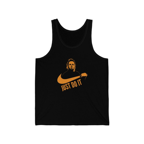 Just Do It Michael Myers Halloween Parody Man's Tank Top