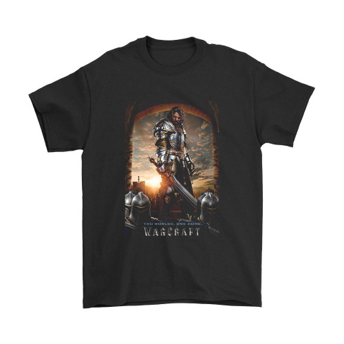 Warcraft Two World One Home Man's T-Shirt Tee