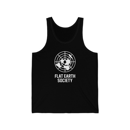 Flat Earth Society Truth Movement Flatearth Theory Cult Funny Man's Tank Top