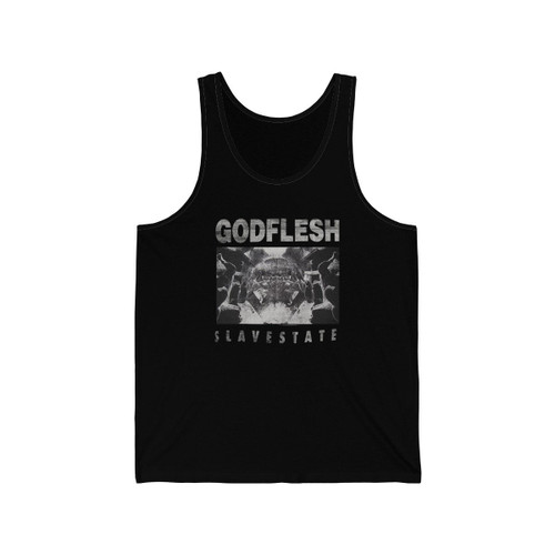 Godflesh Slavestate Man's Tank Top Godflesh Slavestate Man's Tank Top