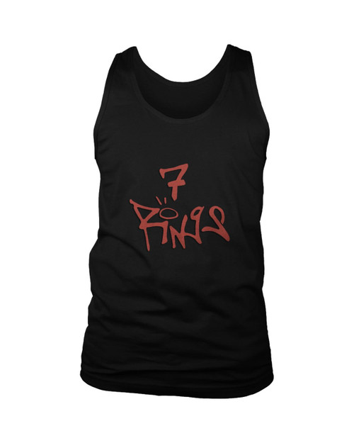 7 Rings Ariana Grande Man's Tank Top