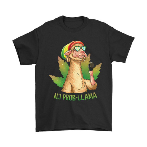 No Prob Llama Man's T-Shirt Tee