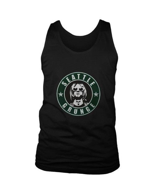 Kurt Cobain Seattle Grunge Man's Tank Top