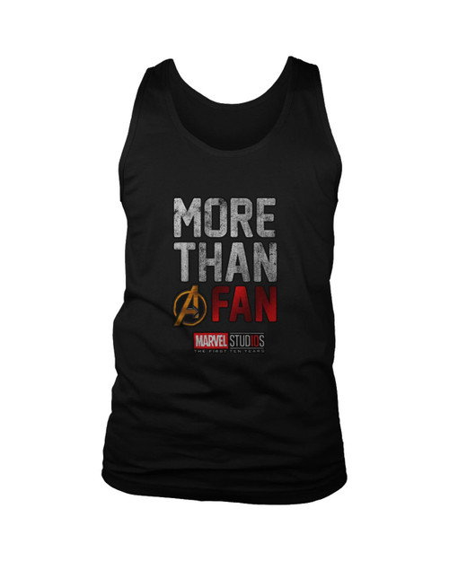 Marvel Avengers Infinity War Endgame More Than A Fan Man's Tank Top