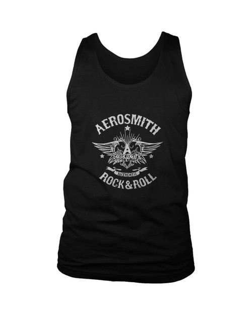 Aerosmith Authentic Rock And Roll Man's Tank Top