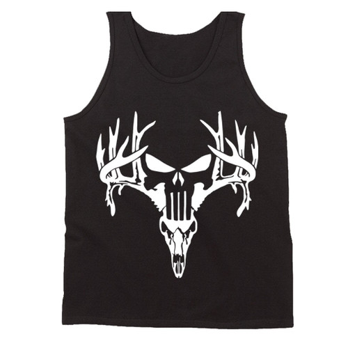 The Punisher Deer Hunting Man's Tank Top