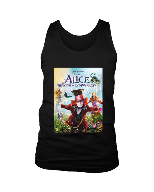 Disney Alice Through The Looking Glass Poster Man's Tank Top