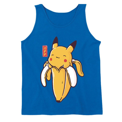 Pikachu And Banana Bananachu Man's Tank Top