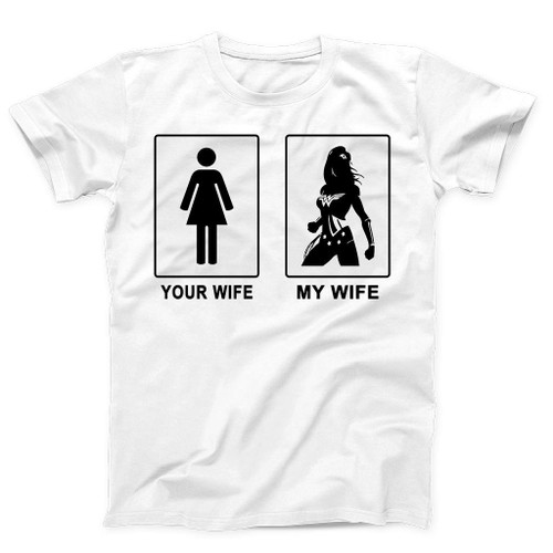 Wonder Woman Wife Man's T-Shirt Tee