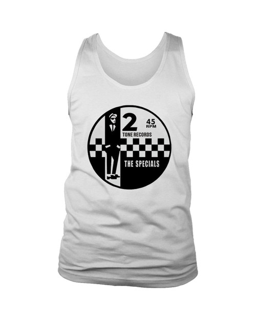 2 Tone Records The Specials Mens Retro Music Man's Tank Top