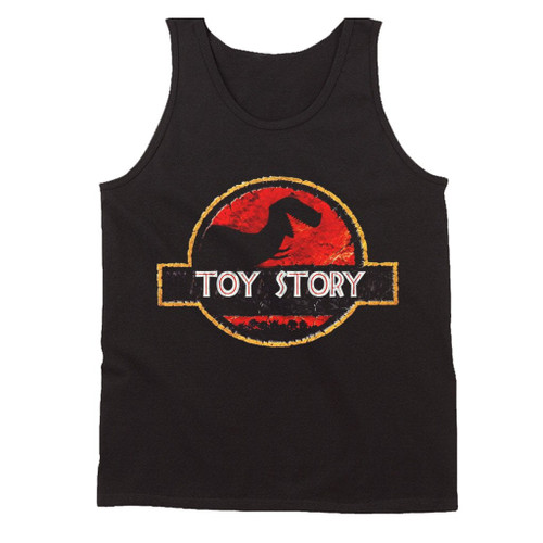 Toy Story Four Jurassic Story Man's Tank Top