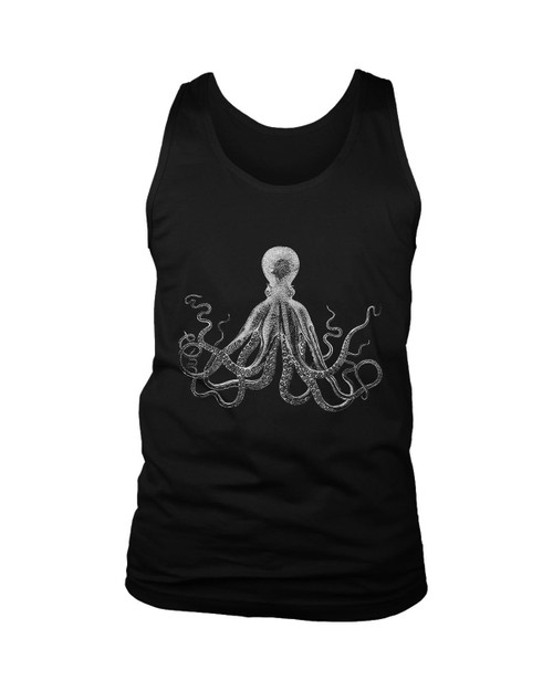 Octopus Drawing Man's Tank Top