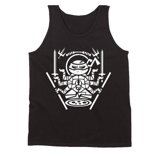 Teenage Mutant Ninja Turtles Peace And Pizza Man's Tank Top