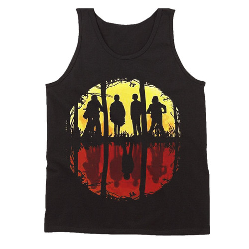 Men'S Stranger Mirror Stranger Things Man's Tank Top