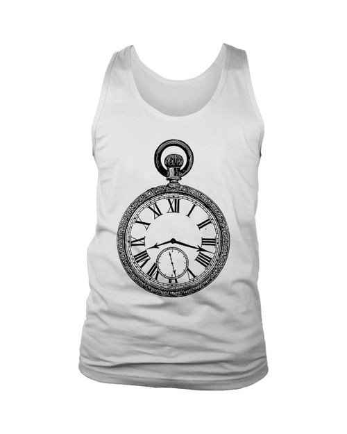 Watch Old School Drawing Man's Tank Top