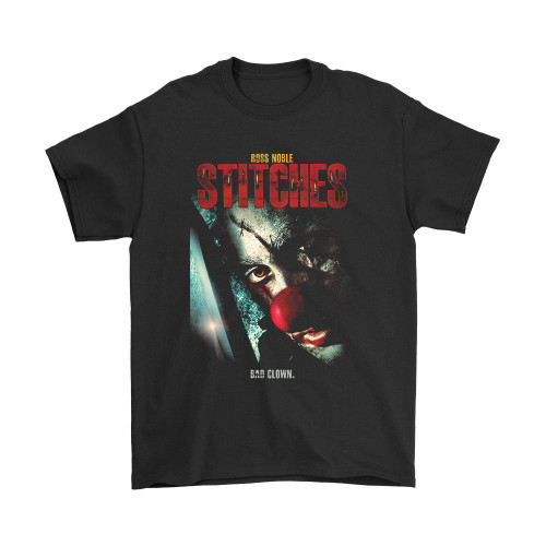 Stitches Bad Clown Man's T-Shirt Tee