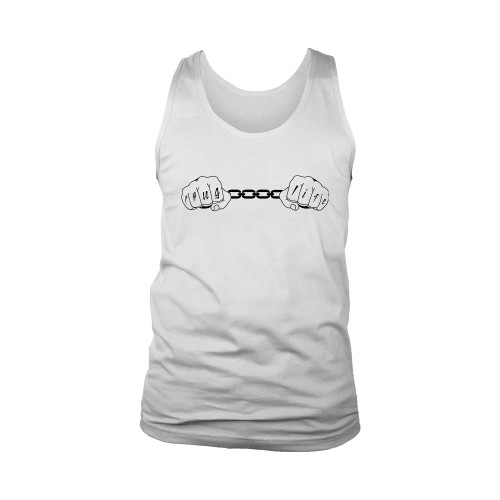 Thug Life Handcuffs Man's Tank Top