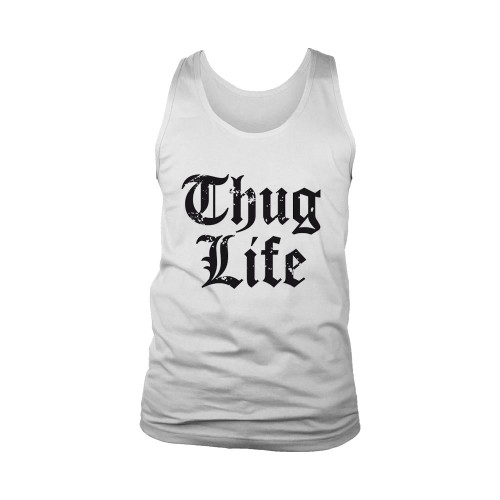 Thug Life Logo Man's Tank Top