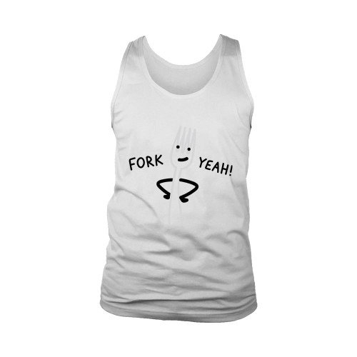 Fork Yeah Man's Tank Top