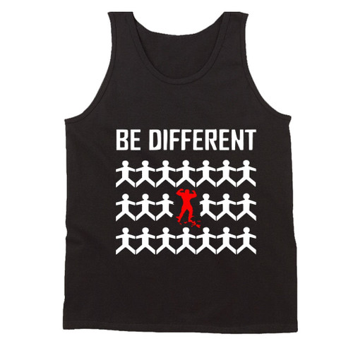 Gym Motivation Be Different Man's Tank Top