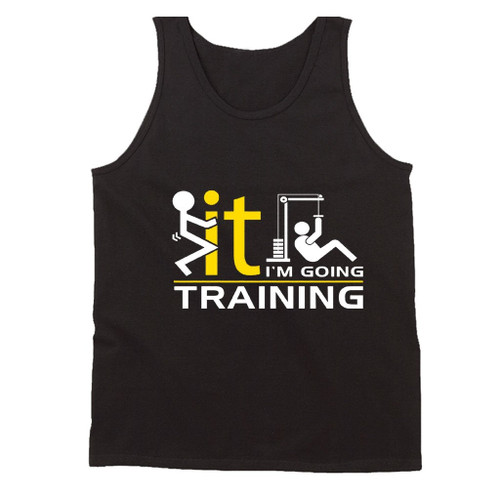I Am Going Training Man's Tank Top