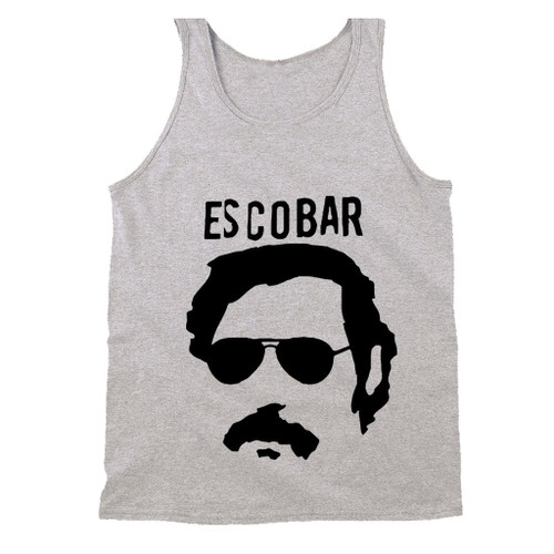 Pablo Escobar Silhouette Man's Tank Top