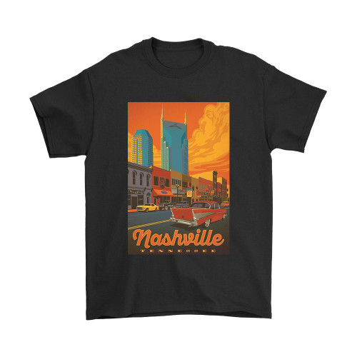 Nashville Tennessee Man's T-Shirt Tee
