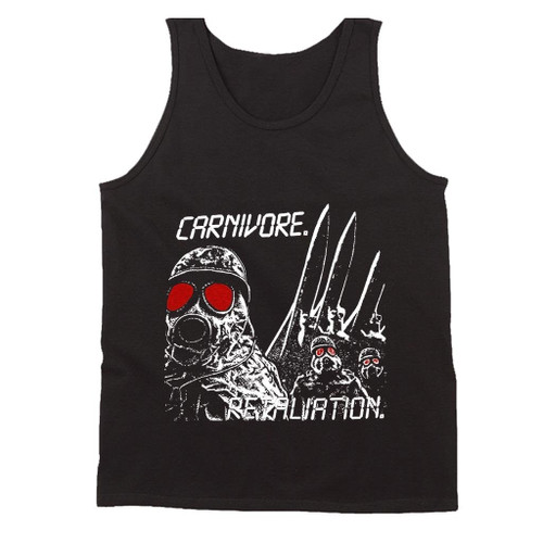 Carnivore Retaliation 1987 Crossover Thrash Peter Steele Man's Tank Top