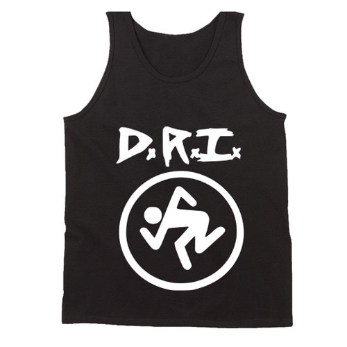 Dri Dirty Rotten Imbecileslogo Shilouette Man's Tank Top