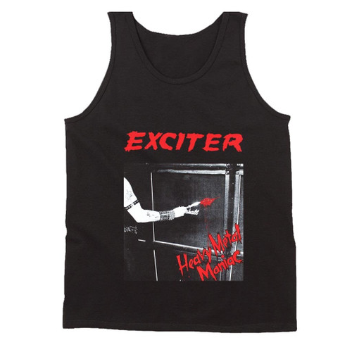 Exciter Heavy Metal Maniac Anvil Anthrax Speed Thrash Man's Tank Top