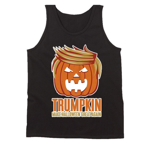 Trumpkin Trump The President Of Pumpkin Man's Tank Top