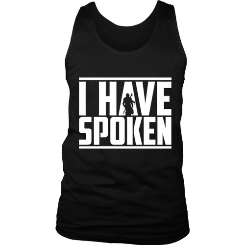 I Have Spoken Art Man's Tank Top