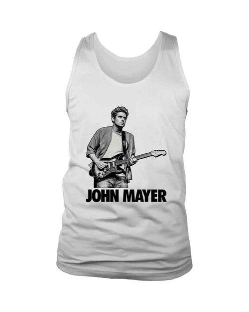 John Mayer Guitar Fan Art Man's Tank Top