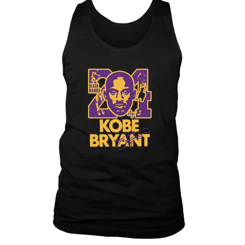 Kobe Bryant The Black Mamba Art Man's Tank Top