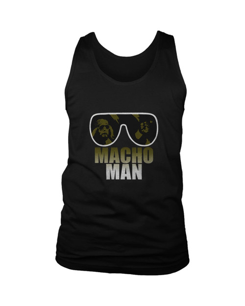 Macho Man Randy Savage Sunglasses Logo Man's Tank Top