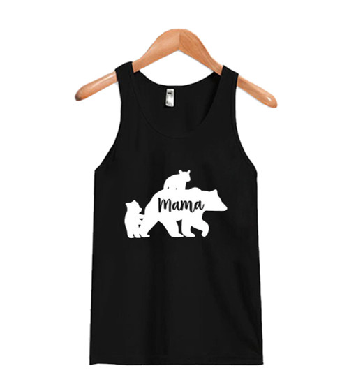 Mama Bear Funny Man's Tank Top