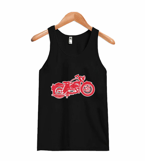 Motorcycle Man's Tank Top