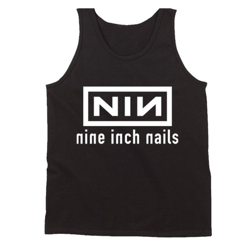 Nine Inch Nails Nin Logo Art Man's Tank Top
