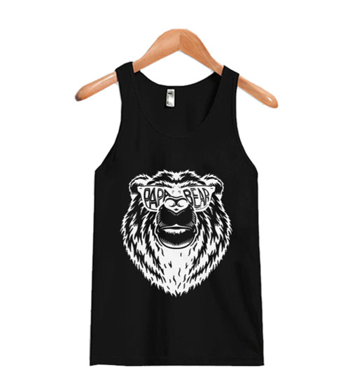 Papa Bear Art Man's Tank Top