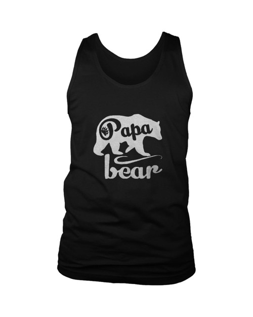 Papa Bear Man's Tank Top
