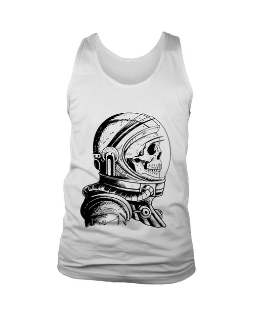 Skull Astronaut Art Man's Tank Top