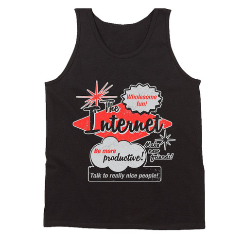 The Internet Art Man's Tank Top