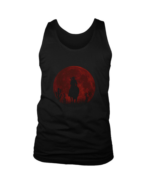 The Walking Dead Red Moon Art Man's Tank Top