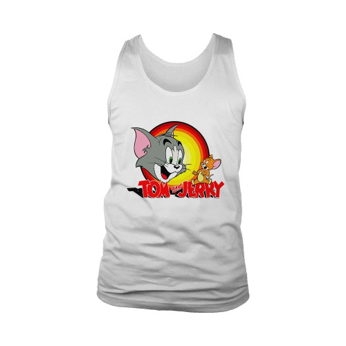 Tom And Jerry Art Man's Tank Top