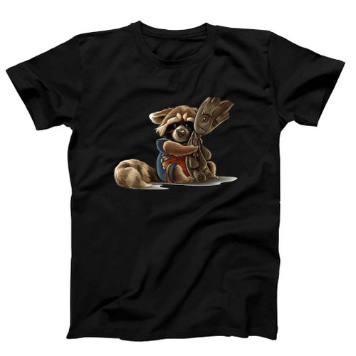 Groot Stuffy Guardian Of Galaxy Man's T-Shirt Tee