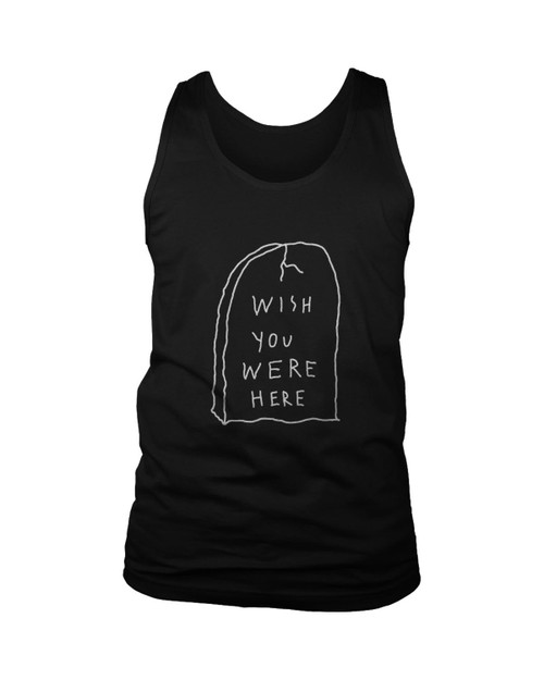 Wish You Were Here The Beatles Art Man's Tank Top