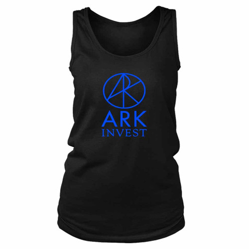 Ark Invest Stock Wall Street Cathie Wood Bitcoin Describe Women's Tank Top