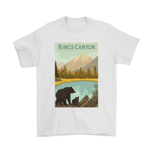 Kings Canyon National Park Bear Man's T-Shirt Tee