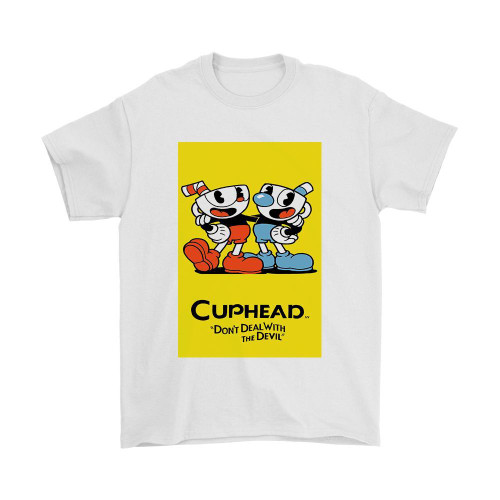 Cuphead Dont Deal With The Devil Man's T-Shirt Tee