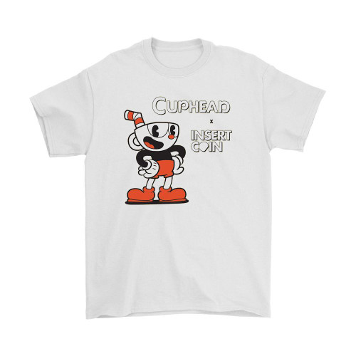 Cuphead Insert X Coin Man's T-Shirt Tee